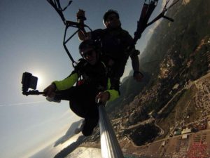 Who can try paragliding in Budva?For the passenger, no previous knowledge or abilities is required. It is possible for everyone to take a tandem flight, whether old, young, light, heavy, big or small. All you have to do is call us, leave the rest to us ,experienced paragliding Montenegro team.