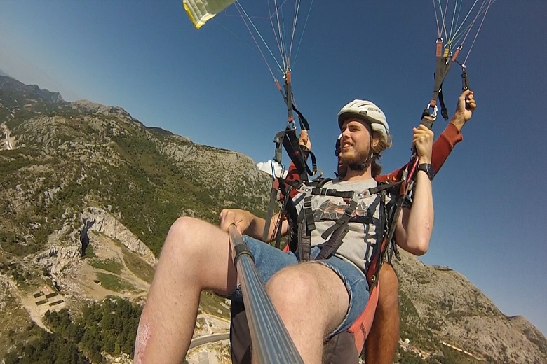 Paragliding-montenegro-Budva